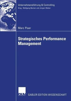Strategisches Performance Management - Piser, Marc