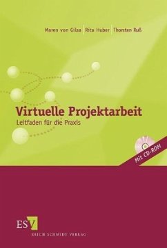 Virtuelle Projektarbeit, m. CD-ROM - Gilsa, Maren von; Huber, Rita; Ruß, Thorsten