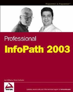 Cover Professional InfoPath 2003