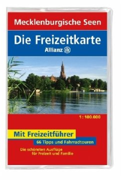 Cover Die Freizeitkarte Mecklenburgische Seen