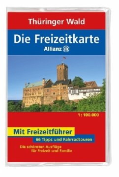 Cover Die Freizeitkarte Thüringer Wald