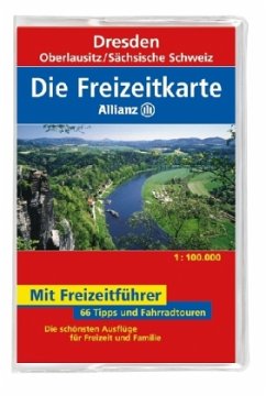 Cover Die Freizeitkarte Dresden, Oberlausitz, Sächsische Schweiz