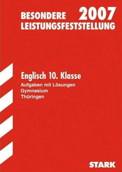 Englisch 10. Klasse - BLF, Mündliche Prüfung, Gymnasium Thüringen / Besondere Leistungsfeststellung
