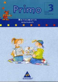 Cover 3. Schuljahr, Arbeitsheft / Primo Mathematik, Ausgabe Baden-Württemberg