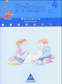 Cover 4. Schuljahr, Arbeitsheft / Primo Mathematik, Ausgabe Baden-Württemberg