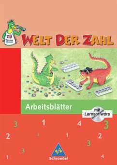 3. Schuljahr, Arbeitsblätter m. CD-ROM / Welt der Zahl, Ausgabe Grundschule Berlin, Brandenburg, Mecklenburg-Vorpommern u. Thüringen