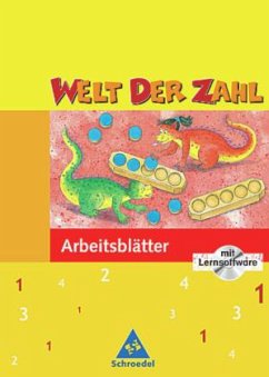 1. Schuljahr, Arbeitsblätter, m. CD-ROM / Welt der Zahl, Ausgabe Grundschule Hessen, Rheinland-Pfalz und Saarland, Neubearbeitung