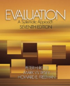 Evaluation - Rossi, Peter H.;Lipsey, Mark W.;Freeman, Howard E.