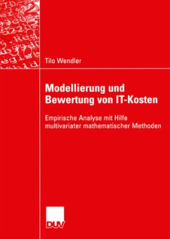 Modellierung und Bewertung von IT-Kosten - Wendler, Tilo