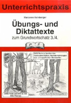 Cover Übungs- und Diktattexte zum Grundwortschatz, 3./4. Schuljahr
