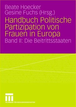 Handbuch Politische Partizipation von Frauen in Europa - Hoecker, Beate / Fuchs, Gesine (Hgg.)