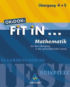 Cover OKiDOKi fit in . . . Mathematik, Übergang Klasse 4/5