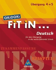 Cover OKiDOKi fit in . . . Deutsch, Übergang Klasse 4/5