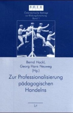 Zur Professionalisierung pädagogischen Handelns - Hackl, Bernd / Neuweg, Georg Hans (Hgg.)
