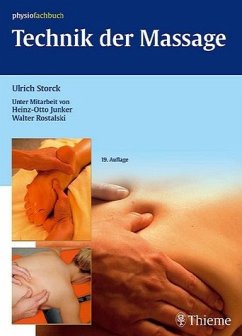 Technik der Massage - Storck, Ulrich