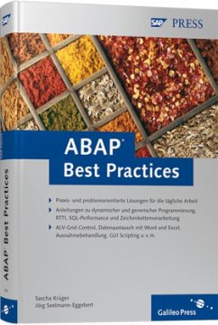 ABAP Best Practices - Krüger, Sascha;Seelmann-Eggebert, Jörg