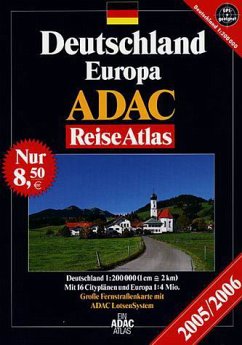 ADAC ReiseAtlas Deutschland, Europa 2005/2006