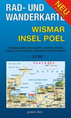 Cover Rad- und Wanderkarte Wismar, Insel Poel