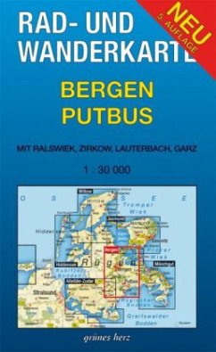 Cover Rad- und Wanderkarte Bergen, Putbus