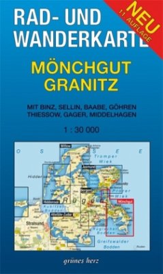 Cover Rad- und Wanderkarte Mönchgut, Granitz
