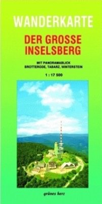 Cover Wanderkarte Der große Inselsberg