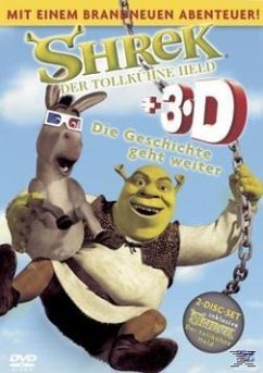 Shrek, der tollkühne Held, 3D Special Edition, 2 DVDs