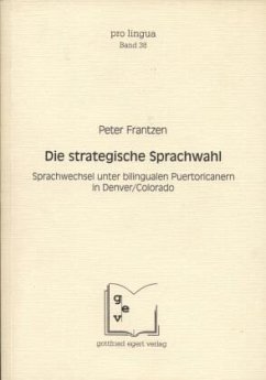 Cover Die strategische Sprachwahl