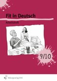 Arbeitsheft / Fit in Deutsch, Neubearbeitung Bd.9/10