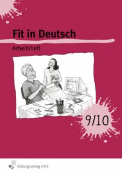 Cover Arbeitsheft / Fit in Deutsch, Neubearbeitung Bd.9/10