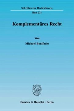 Komplementäres Recht. - Bonifacio, Michael