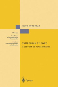 Tauberian Theory - Korevaar, Jacob