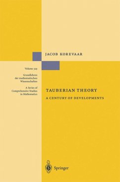 Tauberian Theory - Korevaar, Jacob