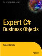 Expert One-on-One C# Business Objects Expert One-on-One C# Business Objects