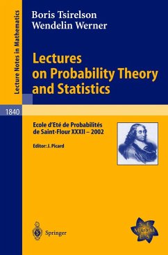 Lectures on Probability Theory and Statistics - Tsirelson, Boris;Werner, Wendelin;Werner, W.