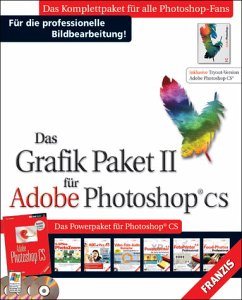 Das Grafik Paket II für Adobe Photoshop CS, 4 CD-ROMs mit Buch