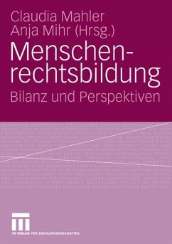 Menschenrechtsbildung - Mahler, Claudia / Mihr, Anja (Hgg.)