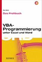 VBA-Programmierung mit Excel und Word - Martin, Rene