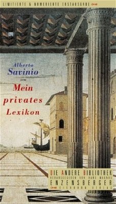 Mein privates Lexikon - Savinio, Alberto