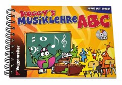 Voggy's Musiklehre ABC. Mit CD - Holtz, Martina