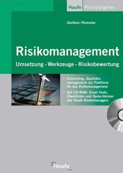 Risikomanagement, m. CD-ROM - Gleißner, Werner; Romeike, Frank