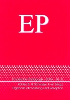 Cover Ergebnisrückmeldung und Rezeption