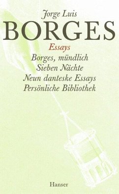 Gesammelte Werke in zwölf Bänden.Band 4: Der Essays vierter Teil - Borges, Jorge Luis