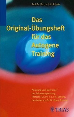 Cover Das Original-Übungsheft für das Autogene Training