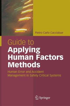 Guide to Applying Human Factors Methods - Cacciabue, C.
