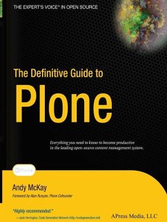 The Definitive Guide to Plone - McKay, Andy