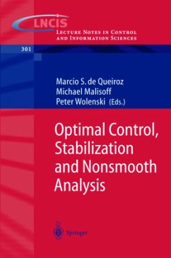 Optimal Control, Stabilization and Nonsmooth Analysis - de Queiroz, Marcio S. / Malisoff, Michael / Wolenski, Peter (eds.)