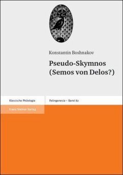 Cover Pseudo-Skymnos (Semos von Delos?)
