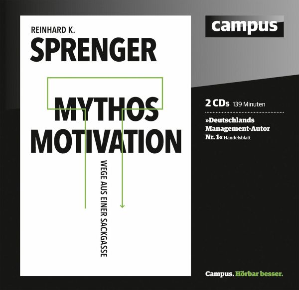 Mythos Motivation Von Reinhard K Sprenger Horbucher Portofrei Bei Bucher De