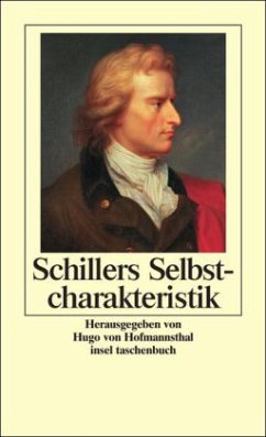 Schillers Selbstcharakteristik - Schiller, Friedrich