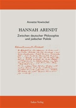 Hannah Arendt - Vowinckel, Annette